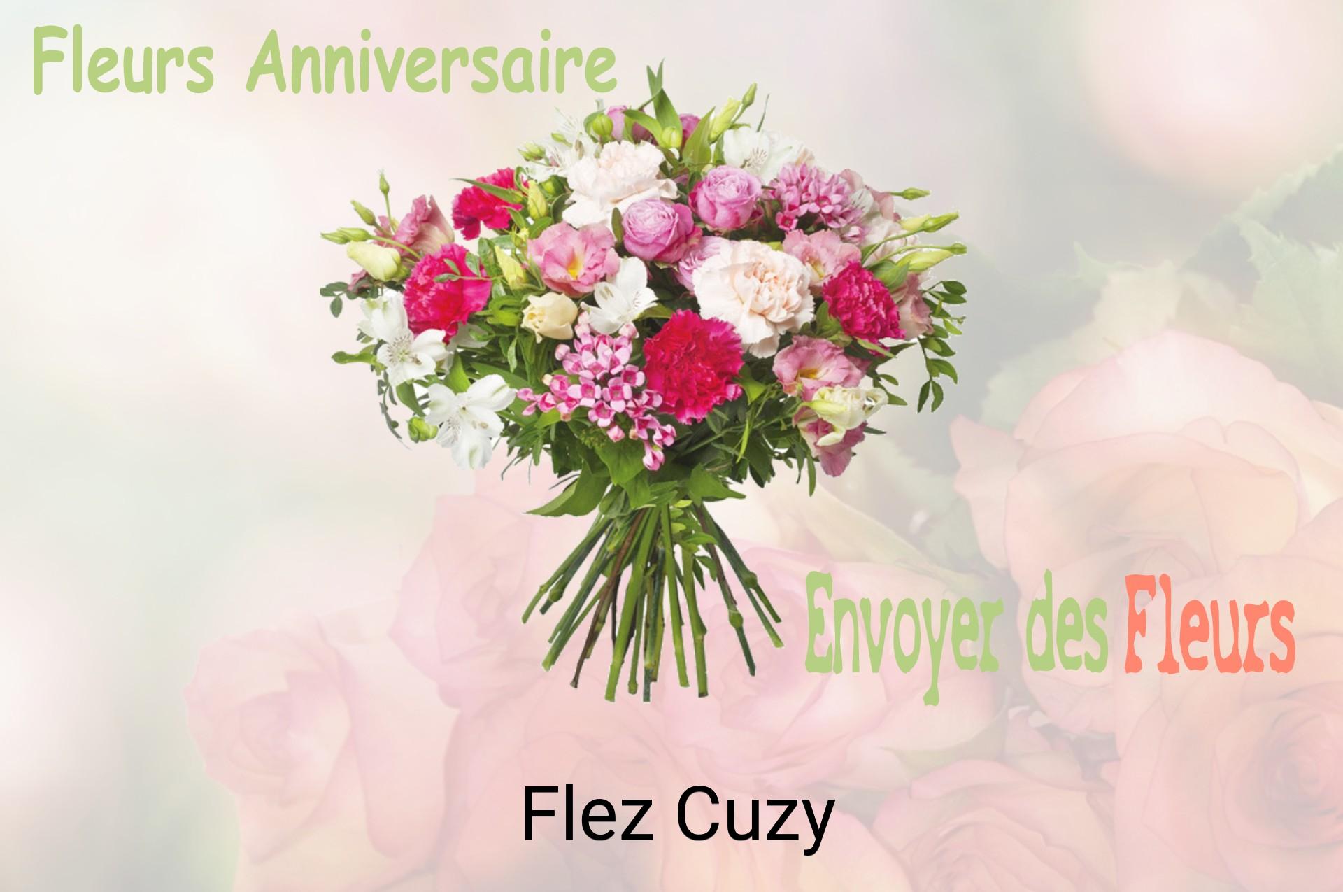 Bouquet de fleurs d’anniversaire livré à Flez-Cuzy