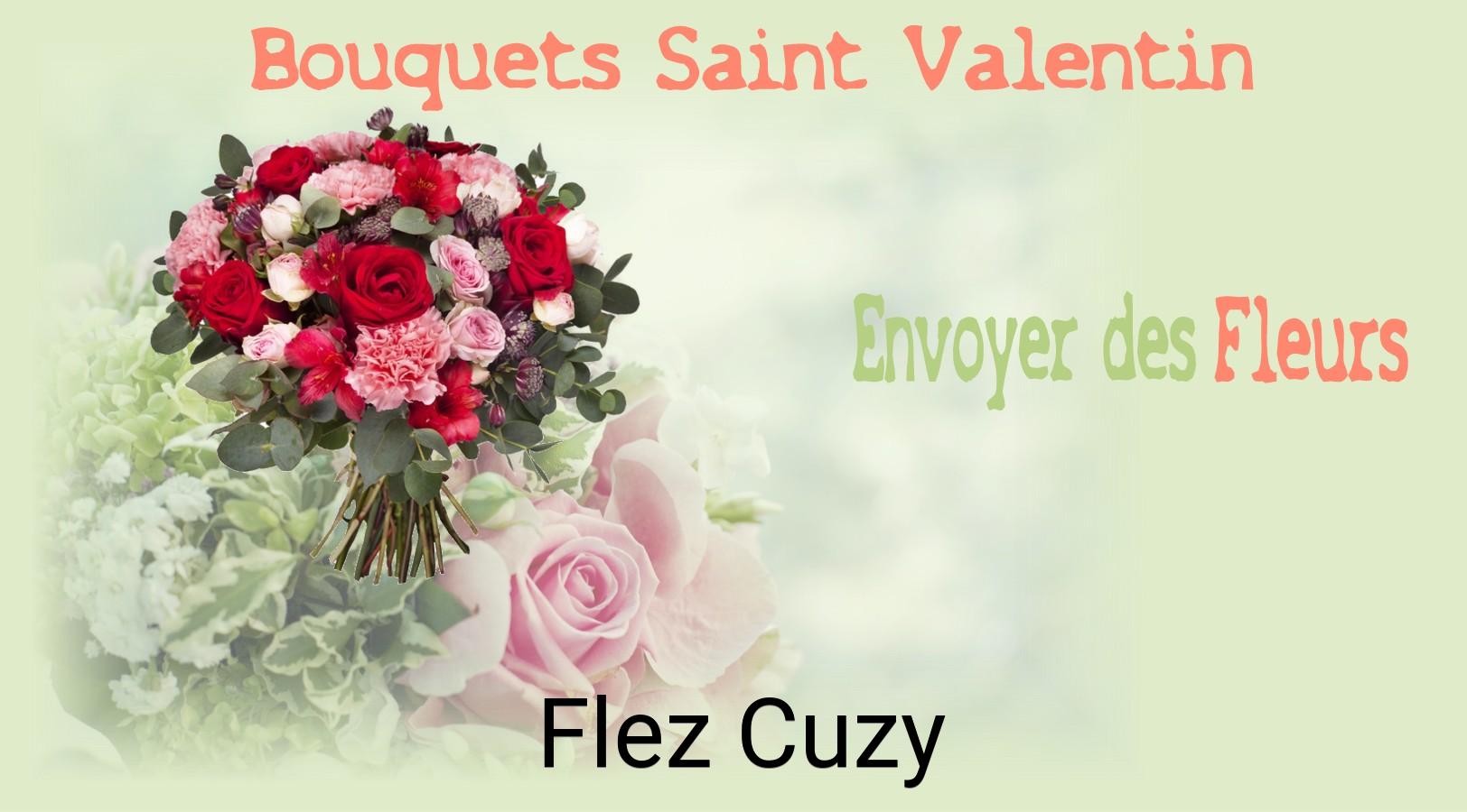 Roses de Saint-Valentin livrées à Flez-Cuzy